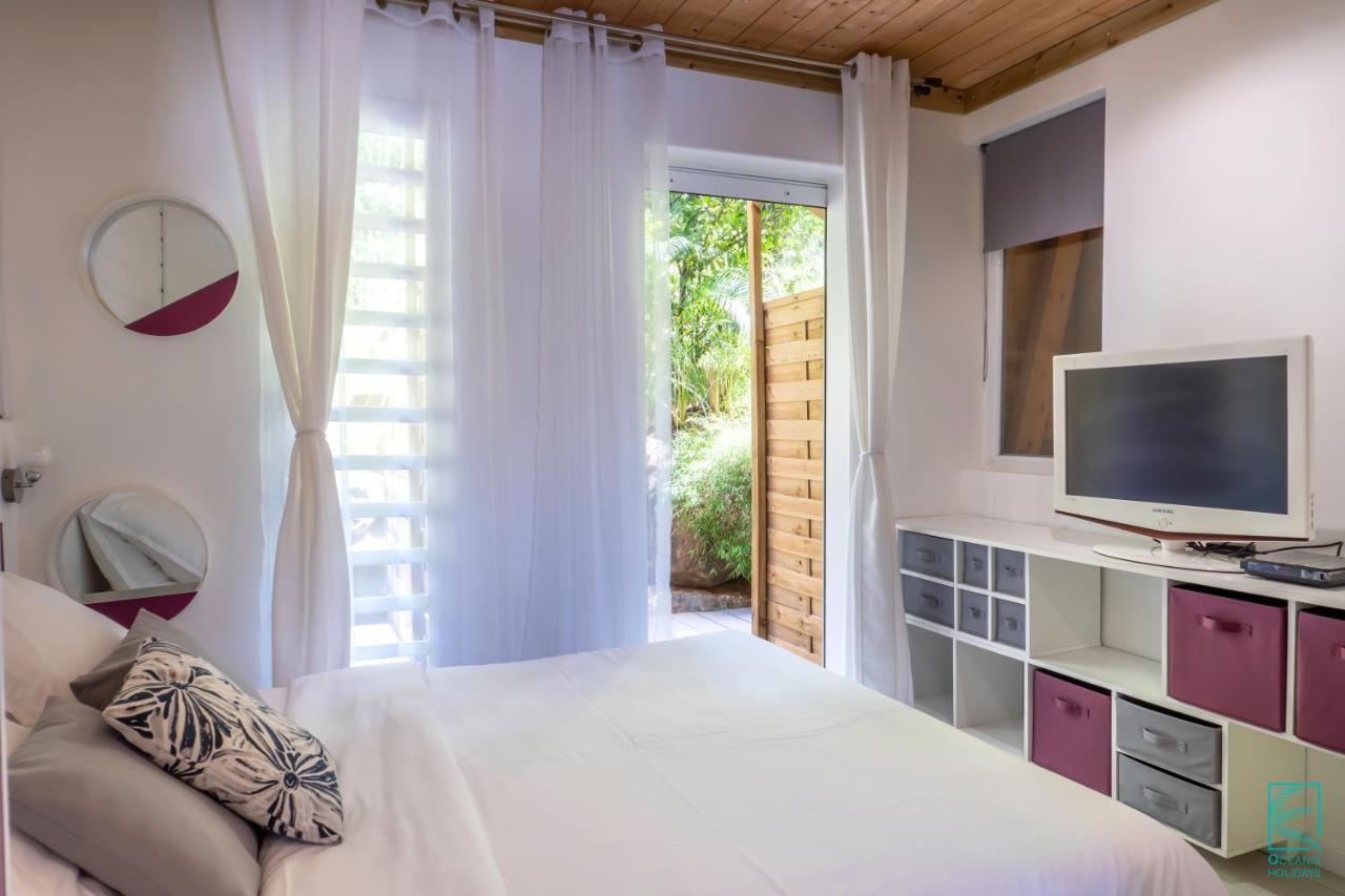 Magnifique Et Spacieux T2 Proche De La Plage - La Kiss House Apartment Deshaies Ngoại thất bức ảnh